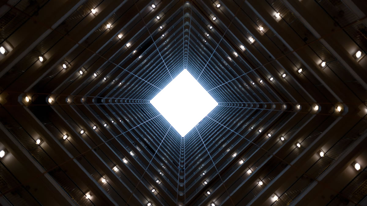 time travel through layers of time like floors in a skyscraper