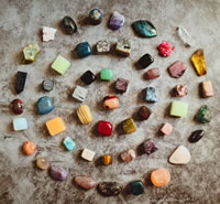 crystals and spirits of stone