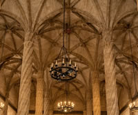 Lonja de la Seda (Valencia), sacred geometry in medieval architecture